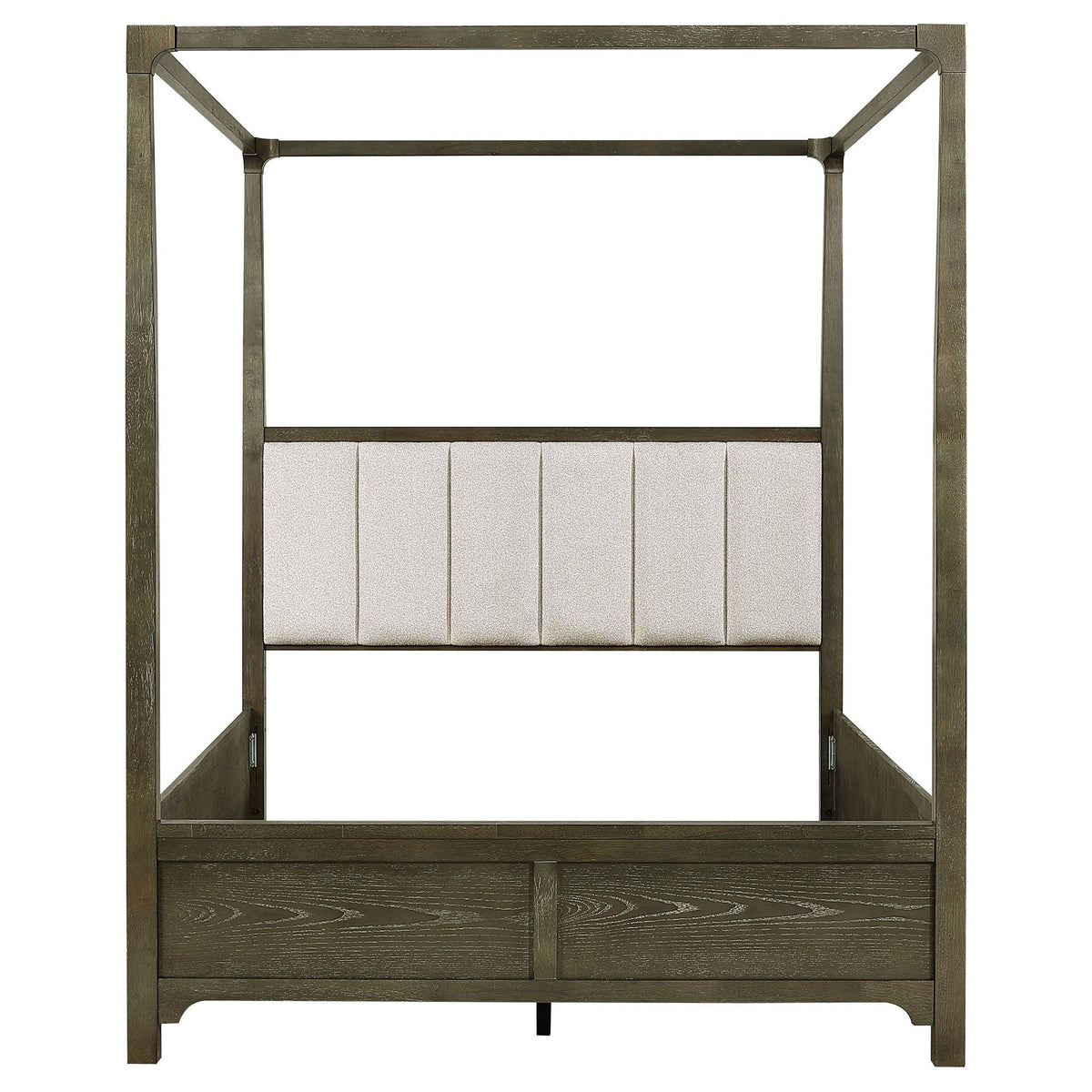 Gran Park Queen Canopy Bed Dark Cocoa
