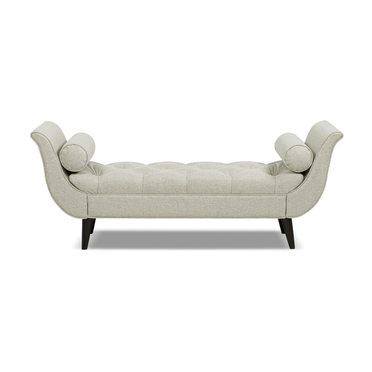 Alma Tufted Flared Arm Entryway Bench