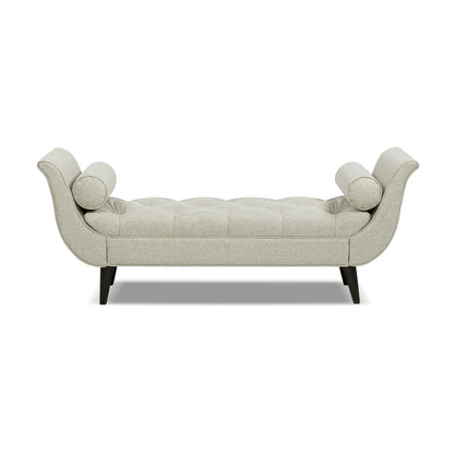 Alma Tufted Flared Arm Entryway Bench