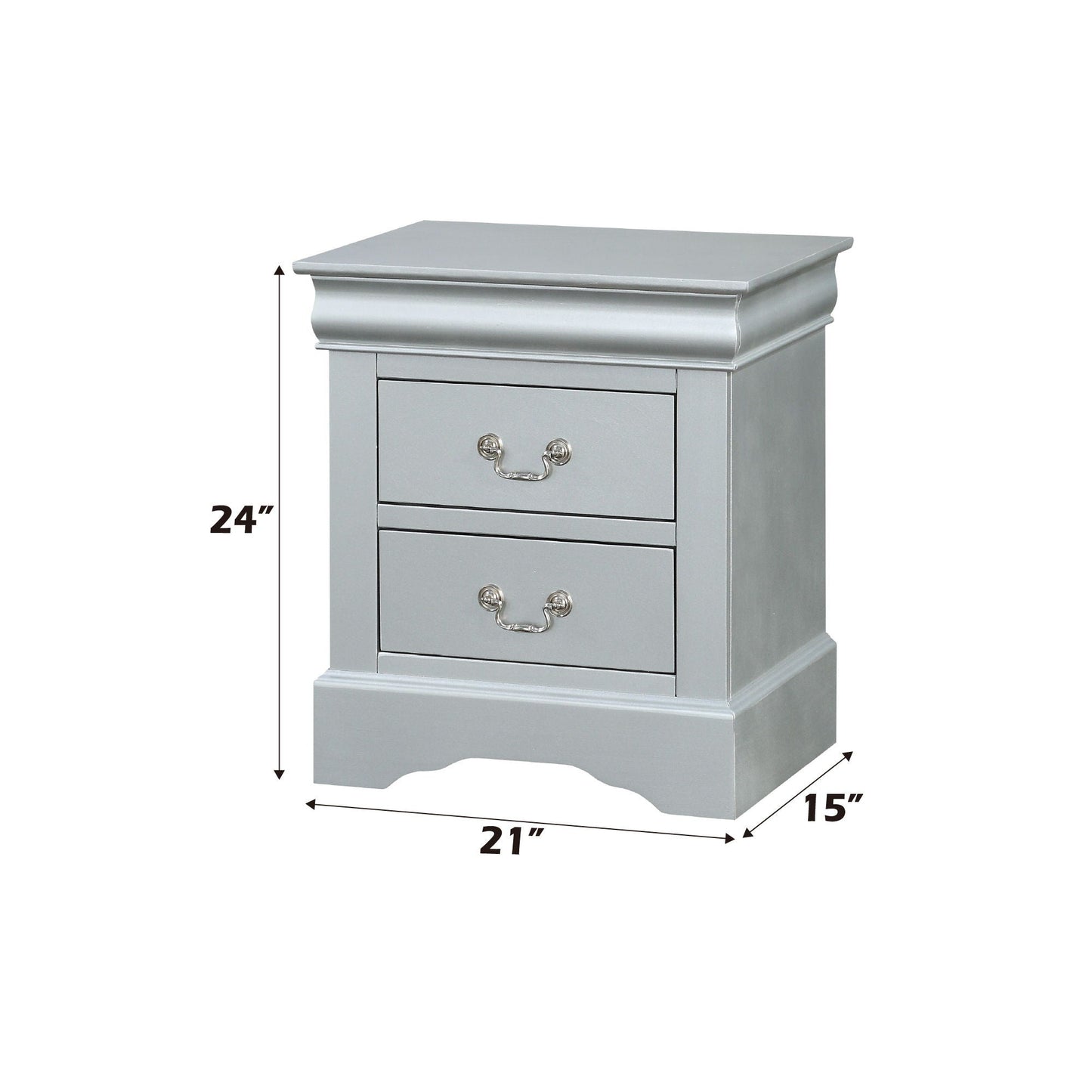 Louis Philippe Accent Nightstand
