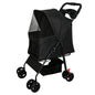 Foldable Pet Stroller for Small Dogs and Cats Under 28 lbs