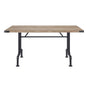 Edina - Dining Table - Oak & Sandy Black