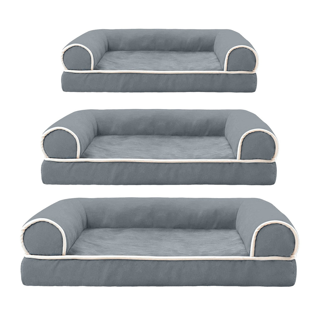Dog Bed Pet Bed Sofa Dog Couch Pet Cushion Carpet Mattress with Washable and Removable Cover for Medium Large Dogs