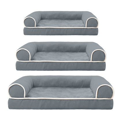 Dog Bed Pet Bed Sofa Dog Couch Pet Cushion Carpet Mattress with Washable and Removable Cover for Medium Large Dogs
