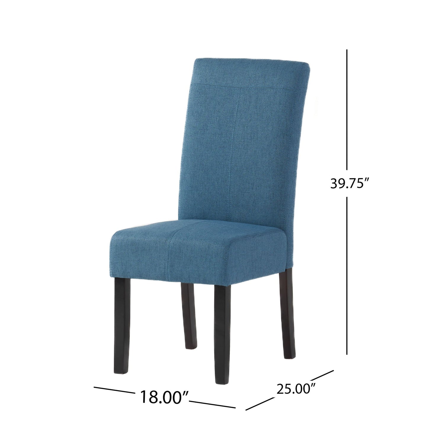 Pertica Dining Upholstered Armless Chairs (Set of 2)