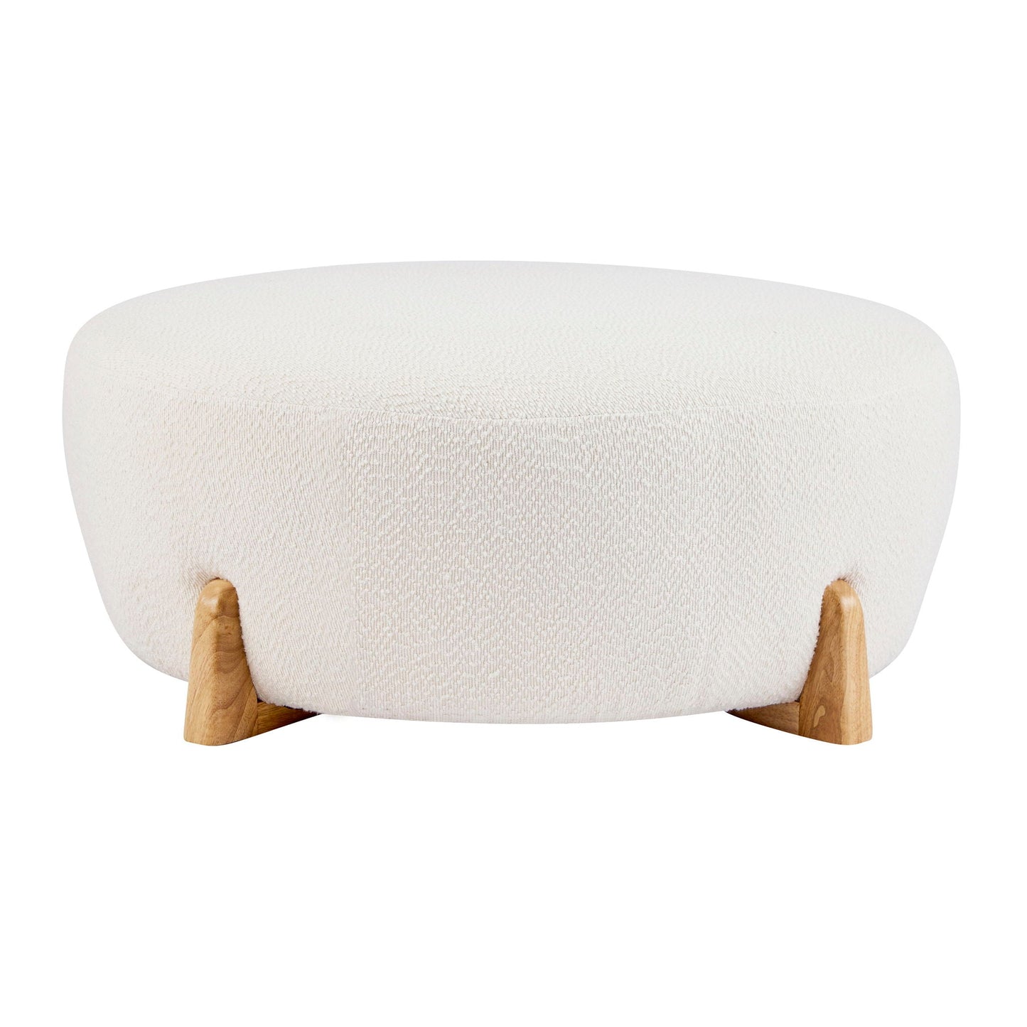 Modish Round Ottoman