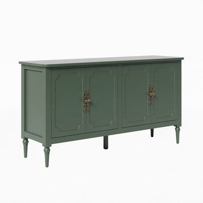 Vintage Buffet Cabinet With Adjustable Shelves