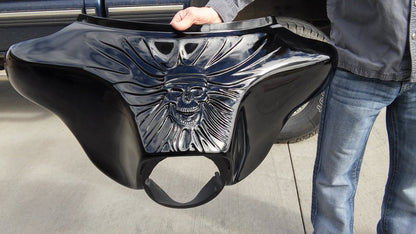Harley davidson Stretched Skull fairing batwing