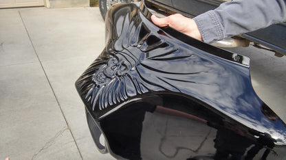 Harley davidson Stretched Skull fairing batwing
