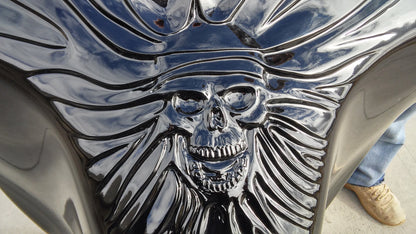 Harley davidson Stretched Skull fairing batwing