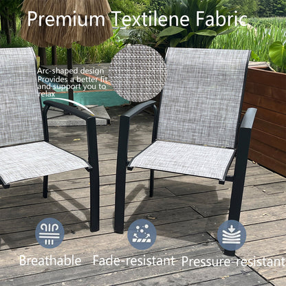 VRSHWO Garden Patio Chairs Set of 2