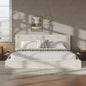 AirFrame King Bed Frame with Adjustable Sliding Side Table