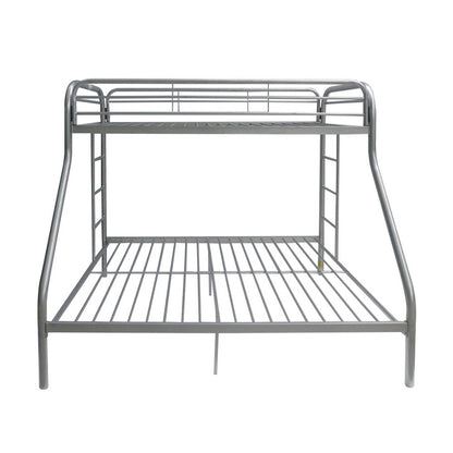 Tritan - Twin / Full Bunk Bed - Silver