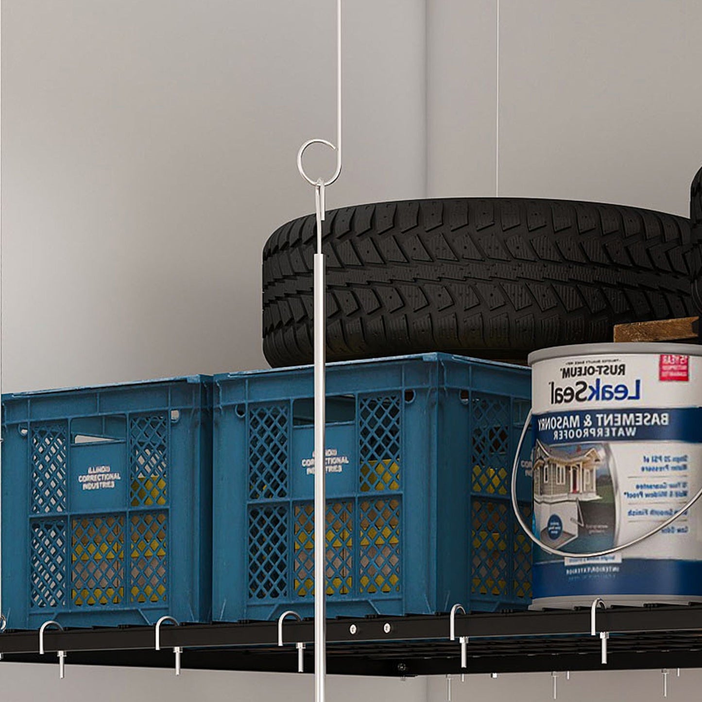 Overhead Garage Storage Rack