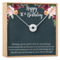 30th Birthday Necklace, Multiple Styles