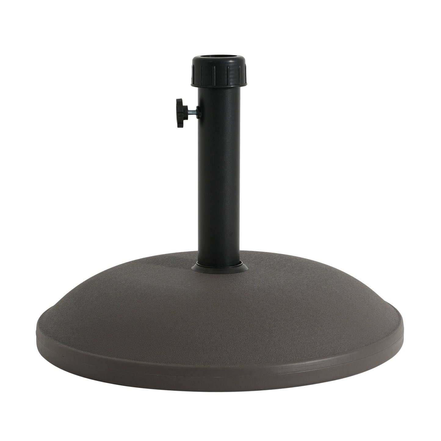 Ander Outdoor 68-Pound Round Umbrella Base - Brown