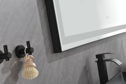 96 x 36 Inch LED Bathroom Mirror with Aluminum Frame