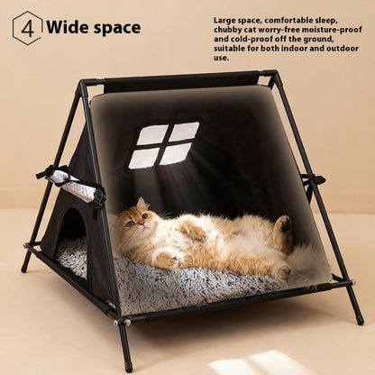 Cat Nest Winter Warm Outdoor Four Seasons Universal Long-lasting Lock Temperature