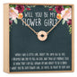 Flower Girl Necklace, Multiple Styles
