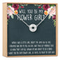 Flower Girl Necklace, Multiple Styles