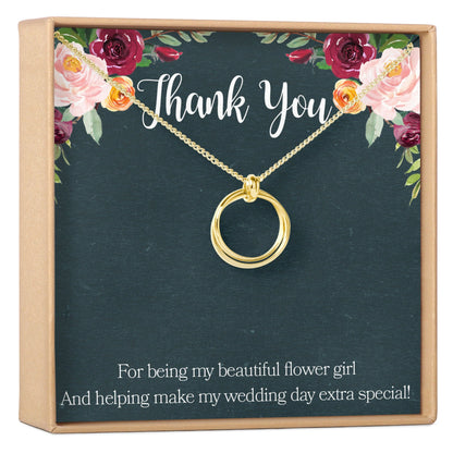 Flower Girl Necklace, Multiple Styles
