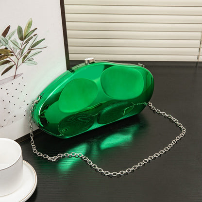 Shinny Acrylic Bag, Dinner Shoulder Crossbody Bag, Clutch Purse evening , Prom Bag, Party Purse, Prom Bags Clutch,