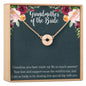Grandmother of the Bride Necklace, Multiple Styles