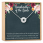 Grandmother of the Bride Necklace, Multiple Styles