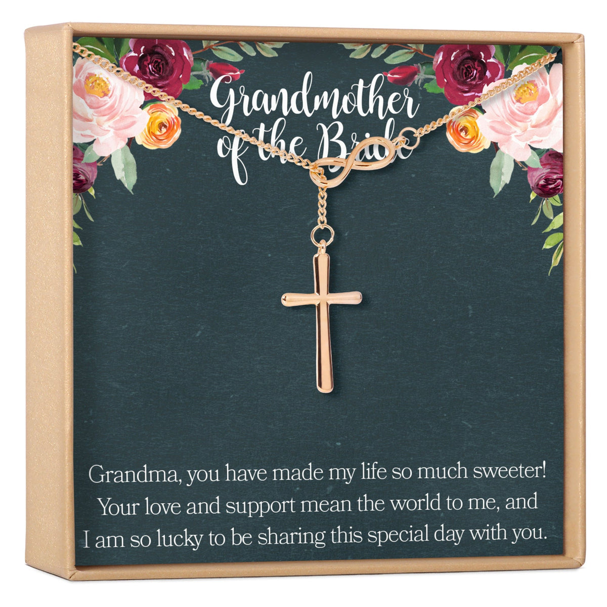 Grandmother of the Bride Necklace, Multiple Styles