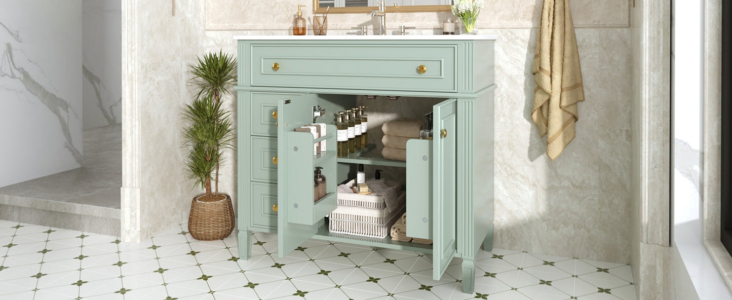 36 Inch Bathroom Vanity with Sink