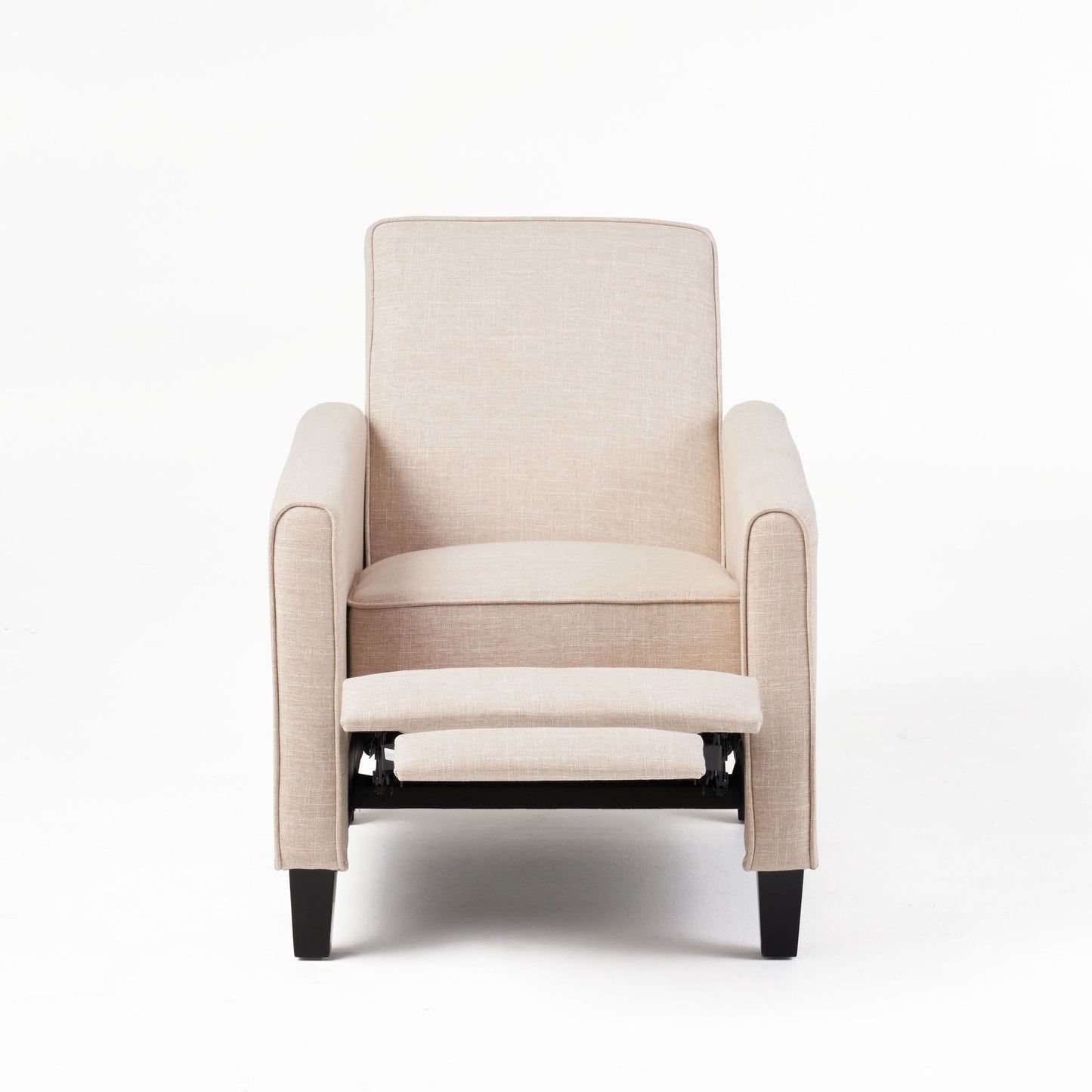 Upholstered Push Back Recliner Chair For Living Room