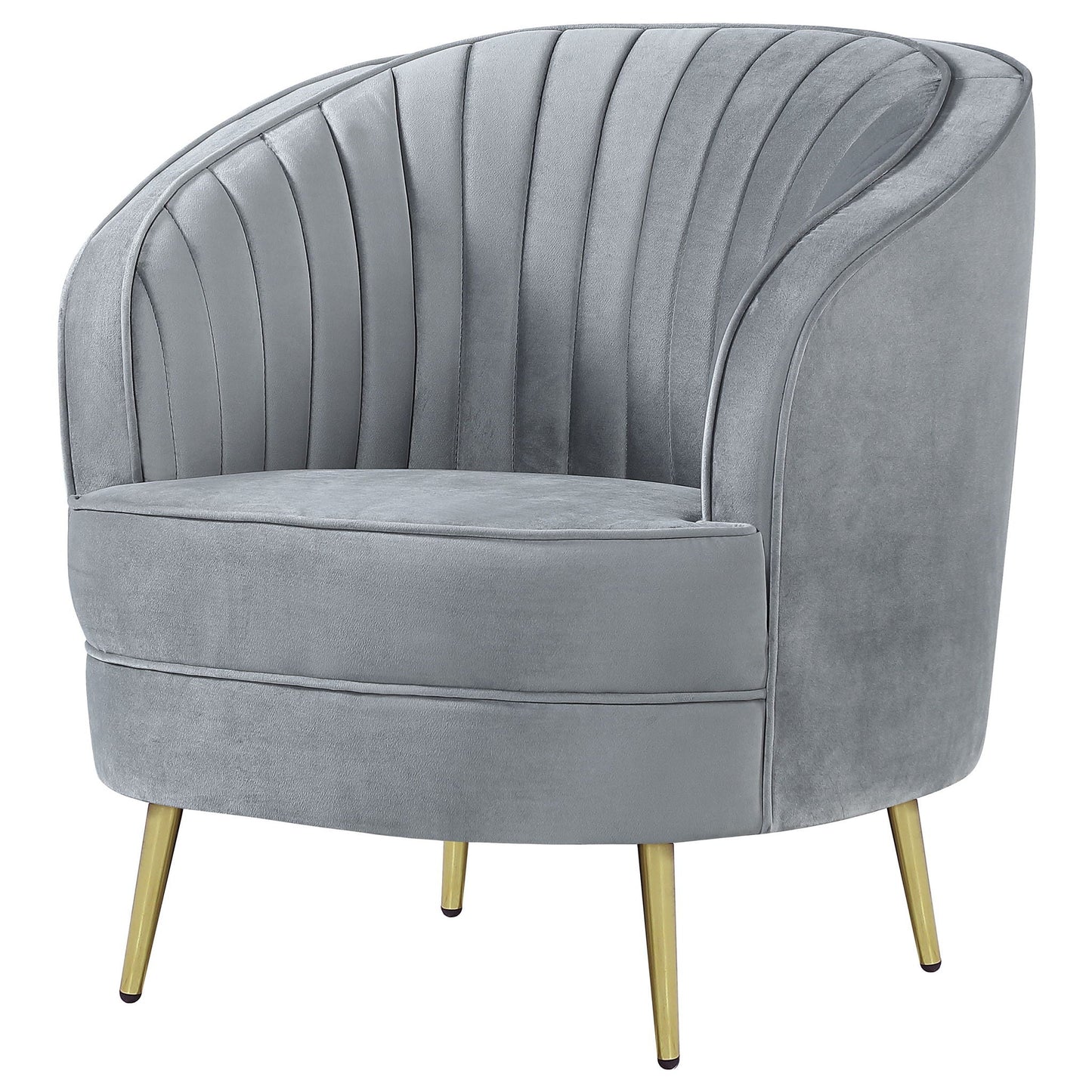 Tufted Upholstered Lounge Seating Chair