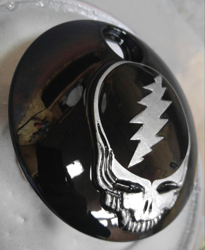 Grateful dead Harley fuel door