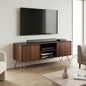Hunter - TV Media Stand - Umber Brown Stain