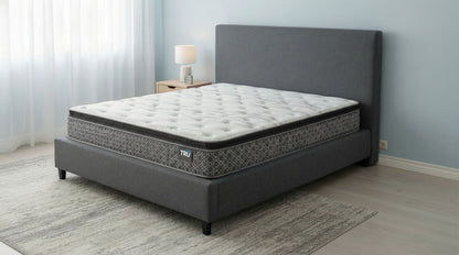 Hayes 11-inch Queen Pillow Top Memory Foam Hybrid Mattress