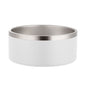 Stainless Steel Dog Bowl Inside And Outside 304 With Silica Gel Pad