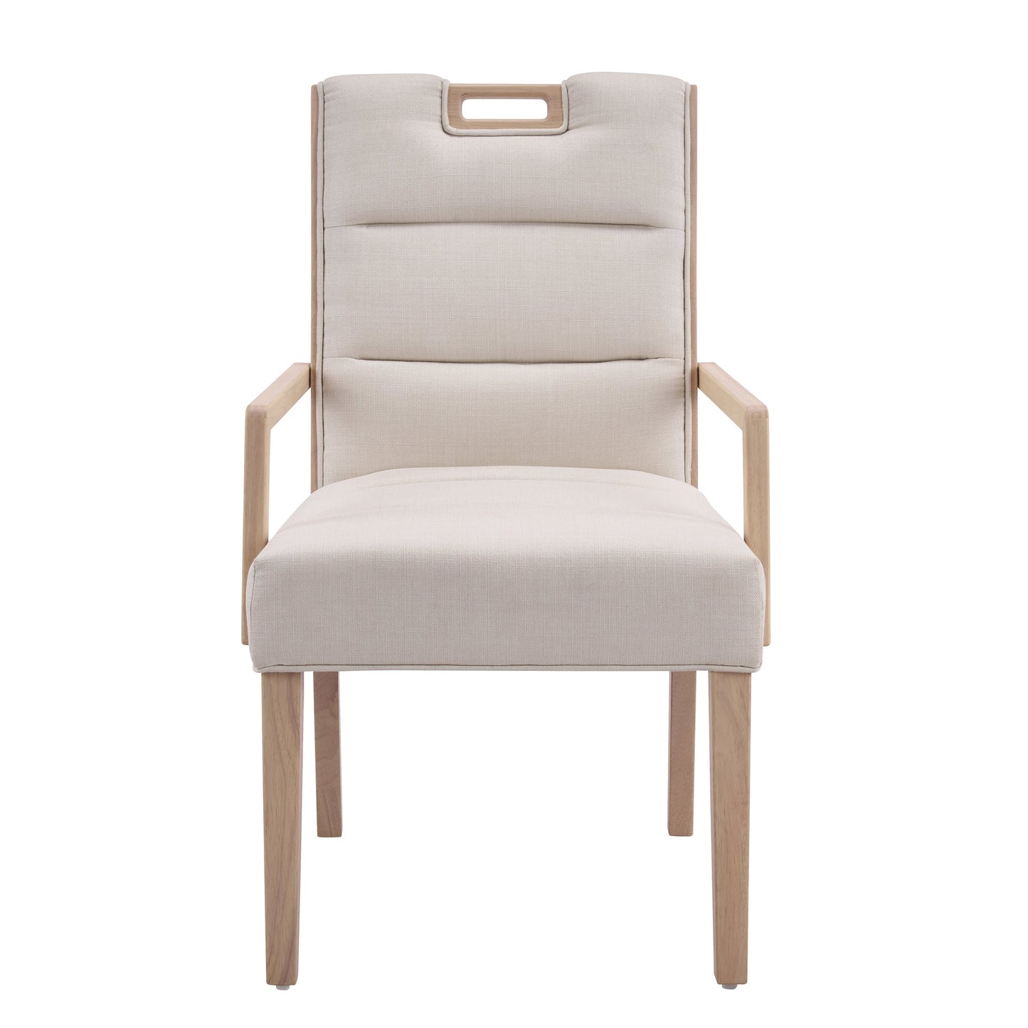 Upholstered Dining Chairs with Armrests
