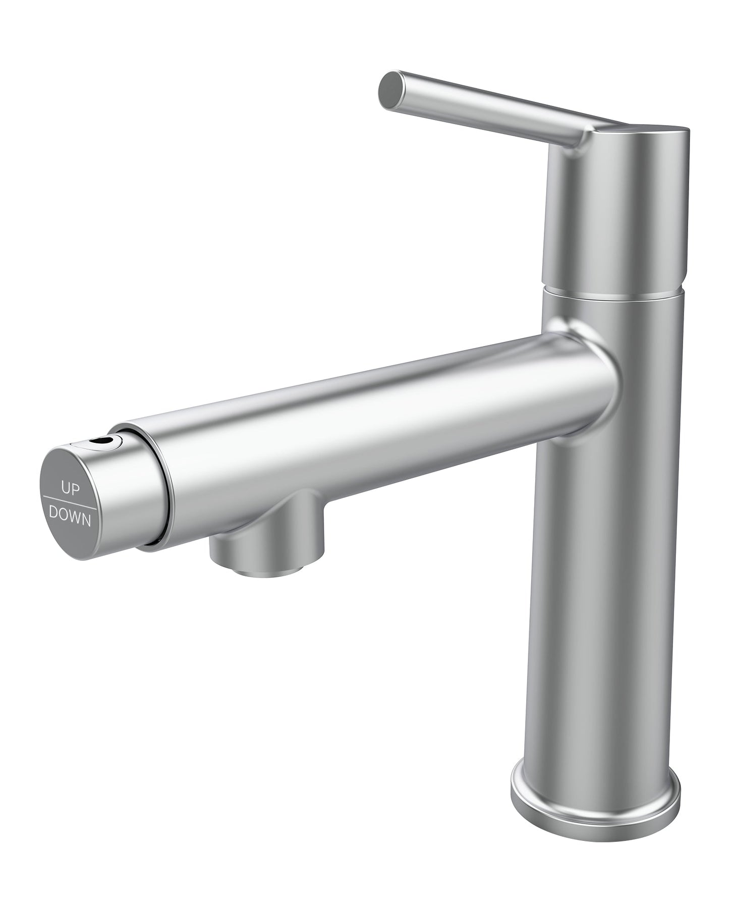 Chrome Single Handle Bathroom Faucet for 1 or 3 Holes