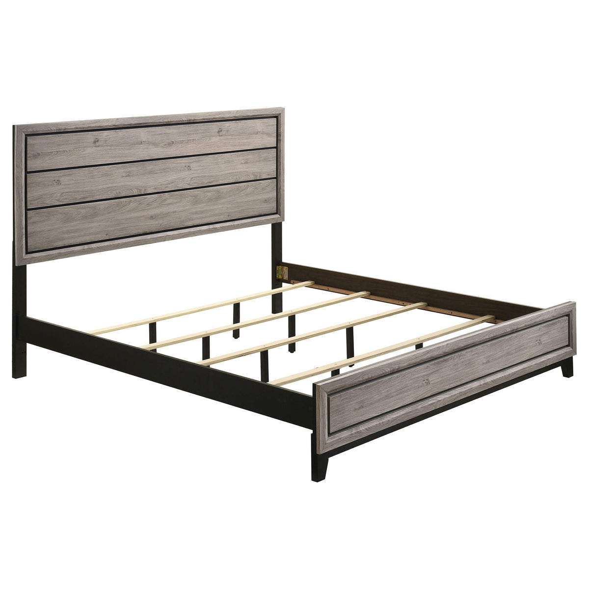 Valen Four-piece Eastern King Bedroom Set Light Taupe