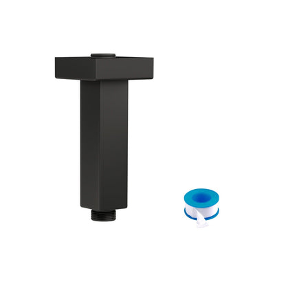 Ceiling Mounted Shower Arm With Flange Stainless Steel