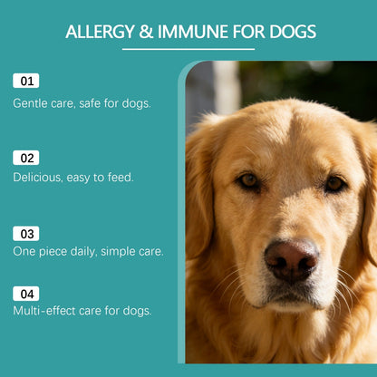 Kriath Dog Care Chewable Tablets With Mild Ingredients For Daily Care And Nutritional Balance For Your Dog's Body