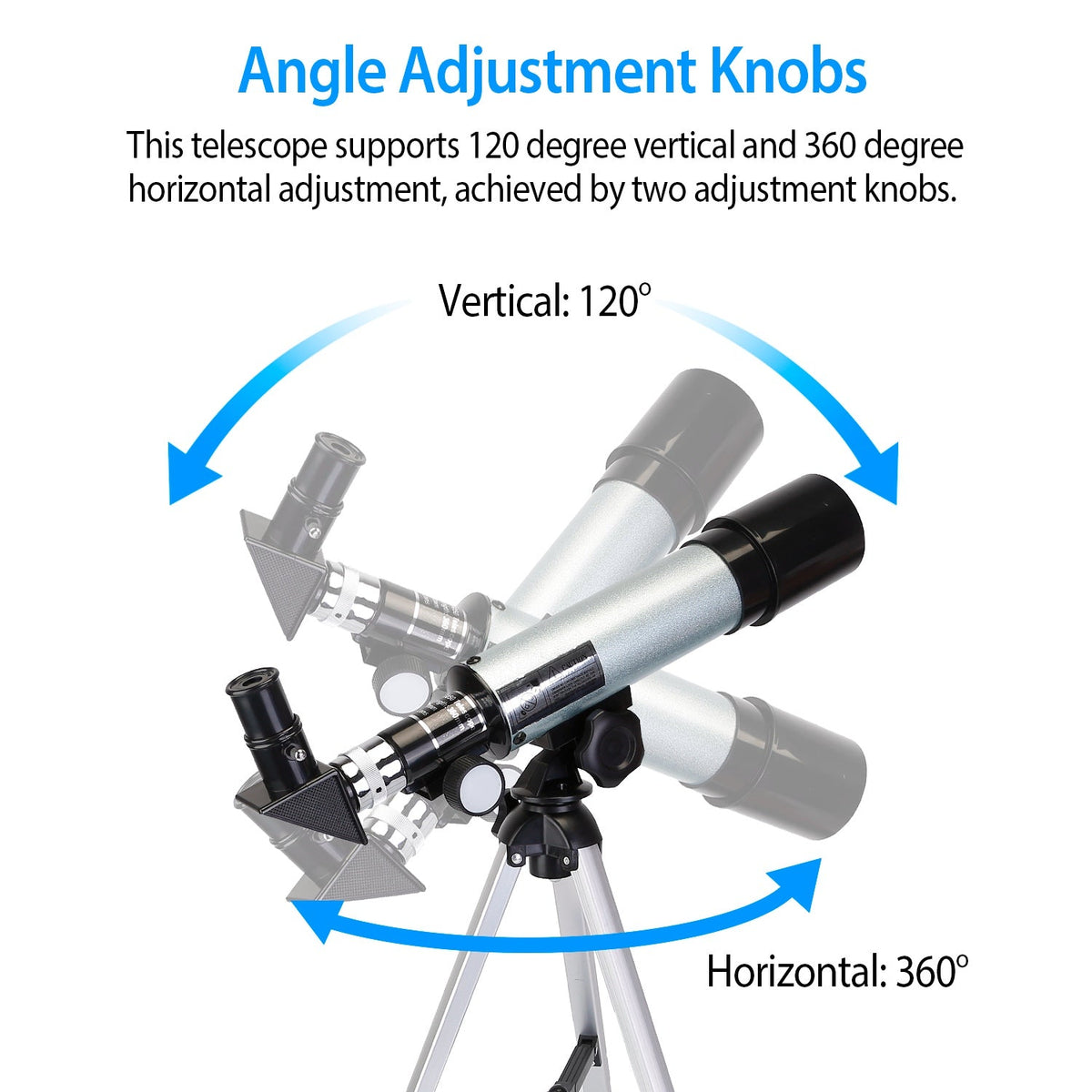 Astronomical Telescope 90X with Tripod for Kids & Beginners