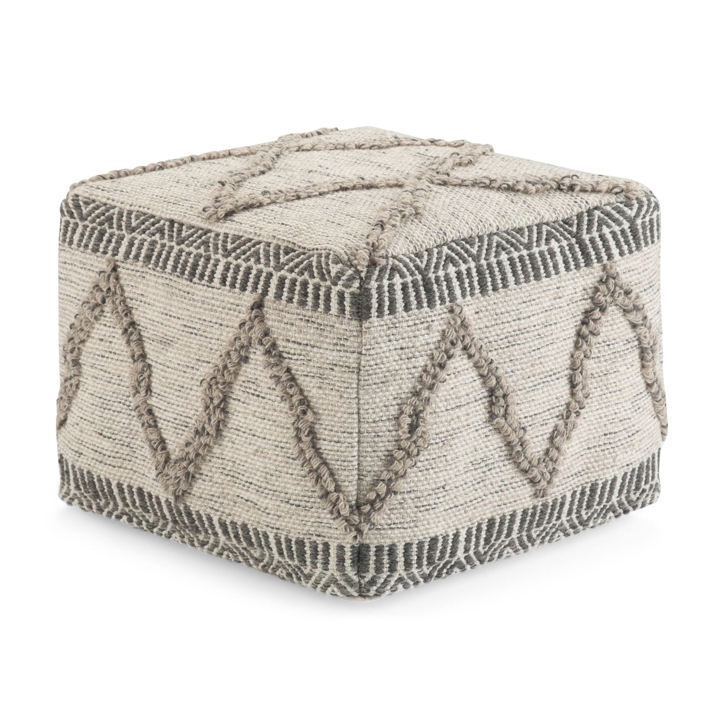 Sweeney - Upholstered Square Pouf