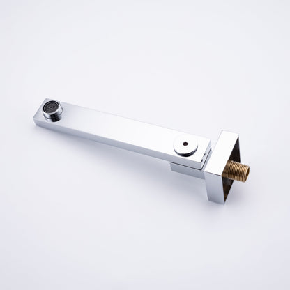 Wall Mounted Shower System Combo with Hand Shower