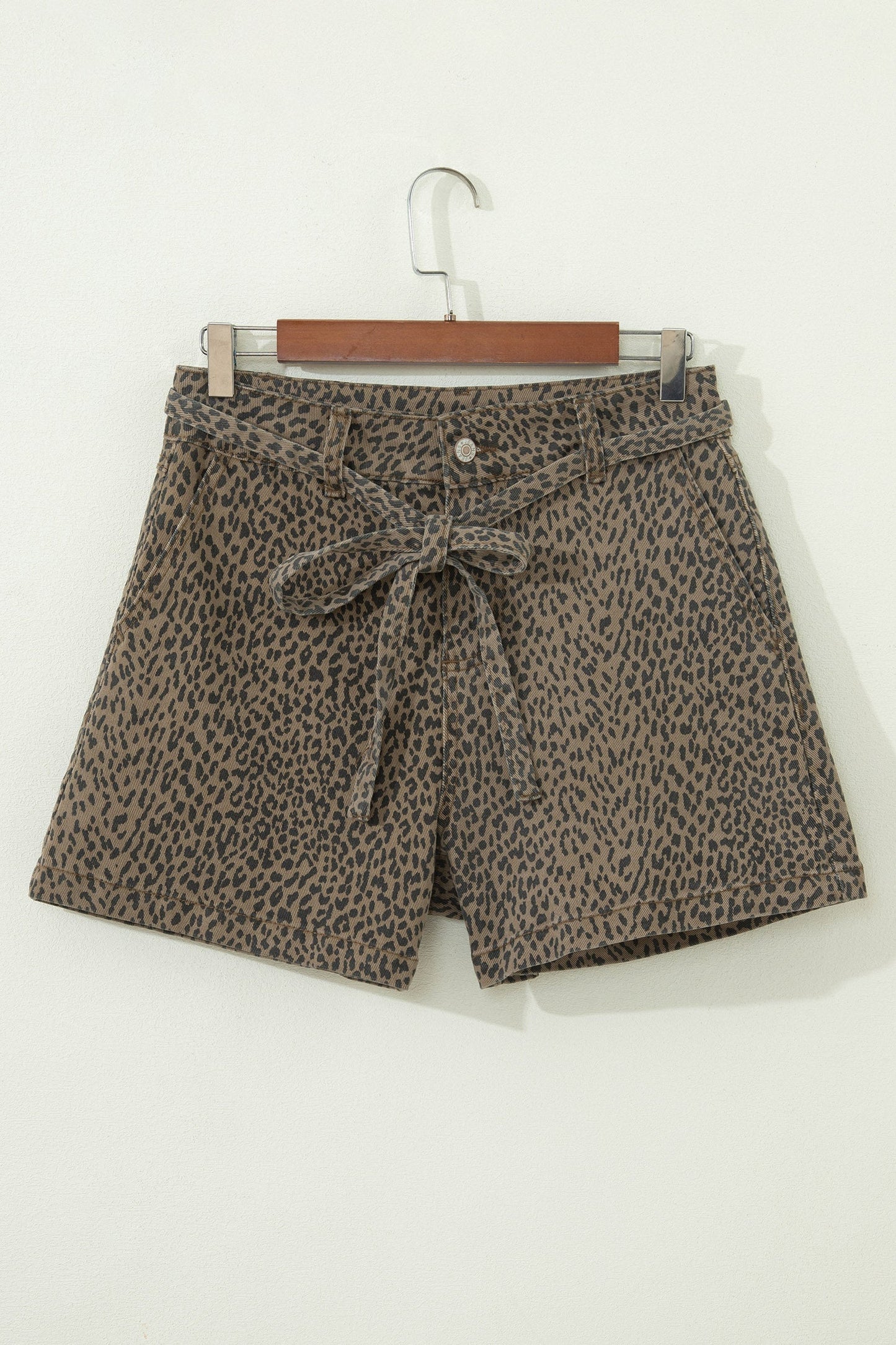 Faith Print Loose Shorts