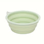 Hanging Dog Pet Folding Silicone Bowl Outdoor Travel Portable Food Water Container Feeding Tray Bowl Macaron Color Pet Supplies