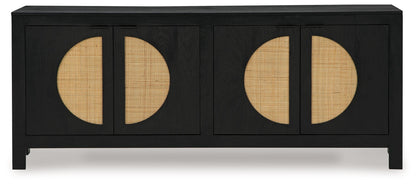 Cliffiings - Accent Cabinet - Black / Natural