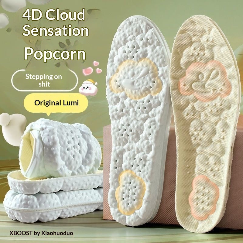 Ultra-soft Latex Pain-relief Insoles For Women