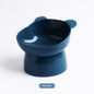 Oblique High Foot Neck Protection Anti-tumble Cat Pet Bowl