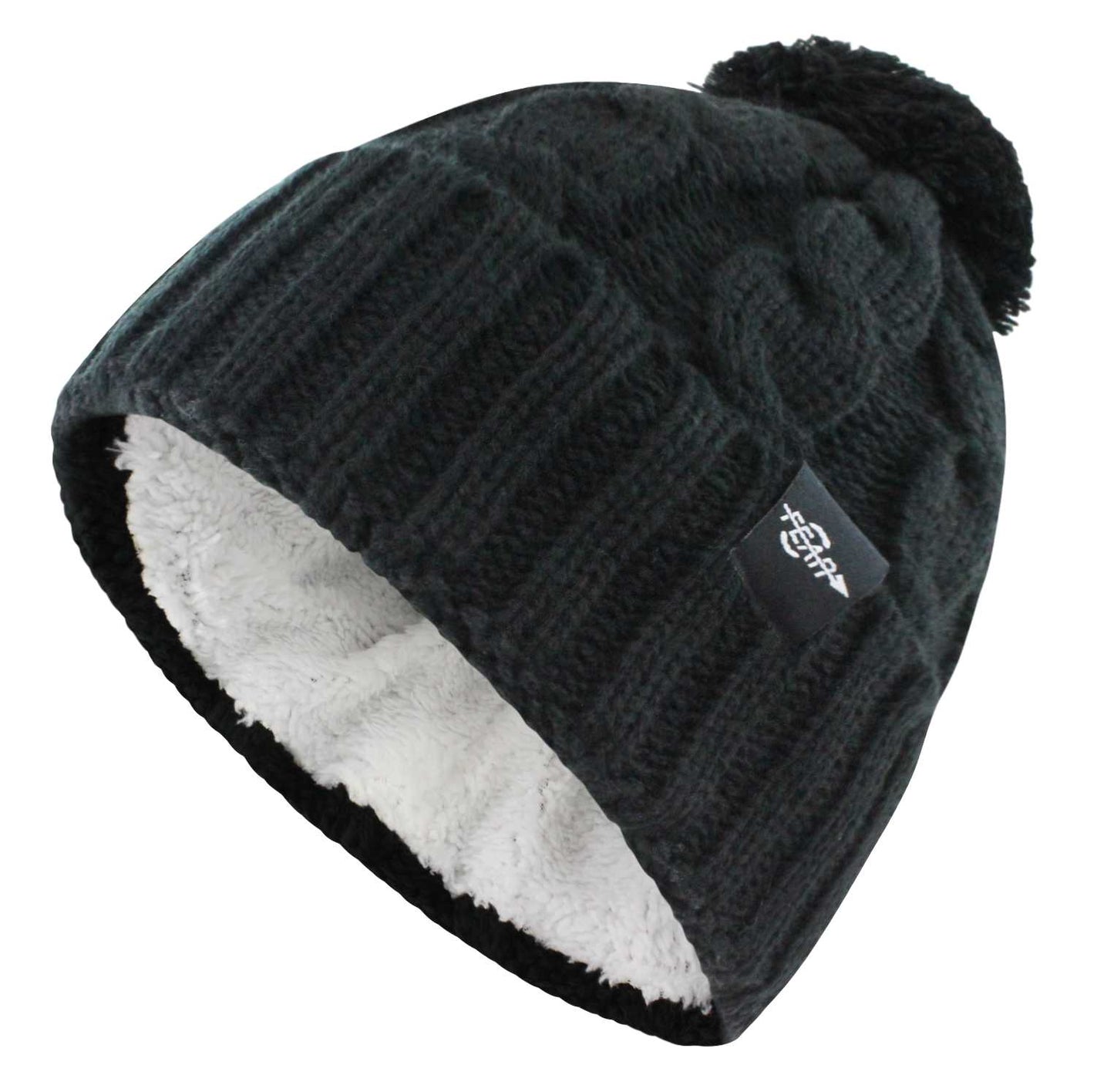 Warmest Fleece Lined Knit Beanie – Extreme Cold Winter Hat